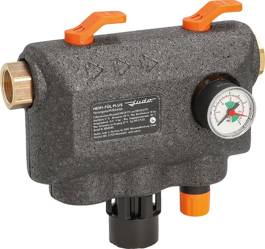 Füllarmatur JUDO HEIFI-Fül PLUS,DN25 (3/4") mit Systemtrenner Typ BA und Druckminderer