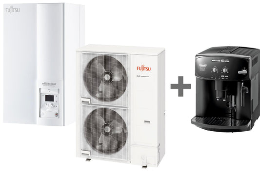 Heat pump split system Super High-Power 15 kW + fully automatic coffee machine - ESAM 2502 - Caffee Corso