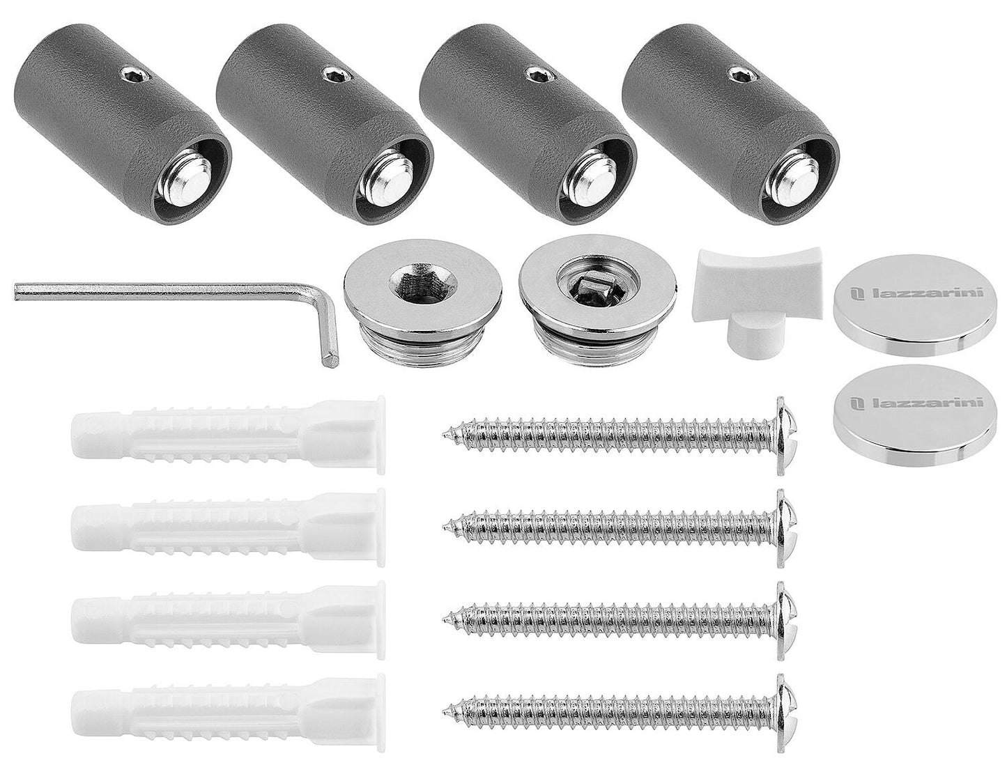 Ersatzhalterungsset für Bad-Heizkörper Torino