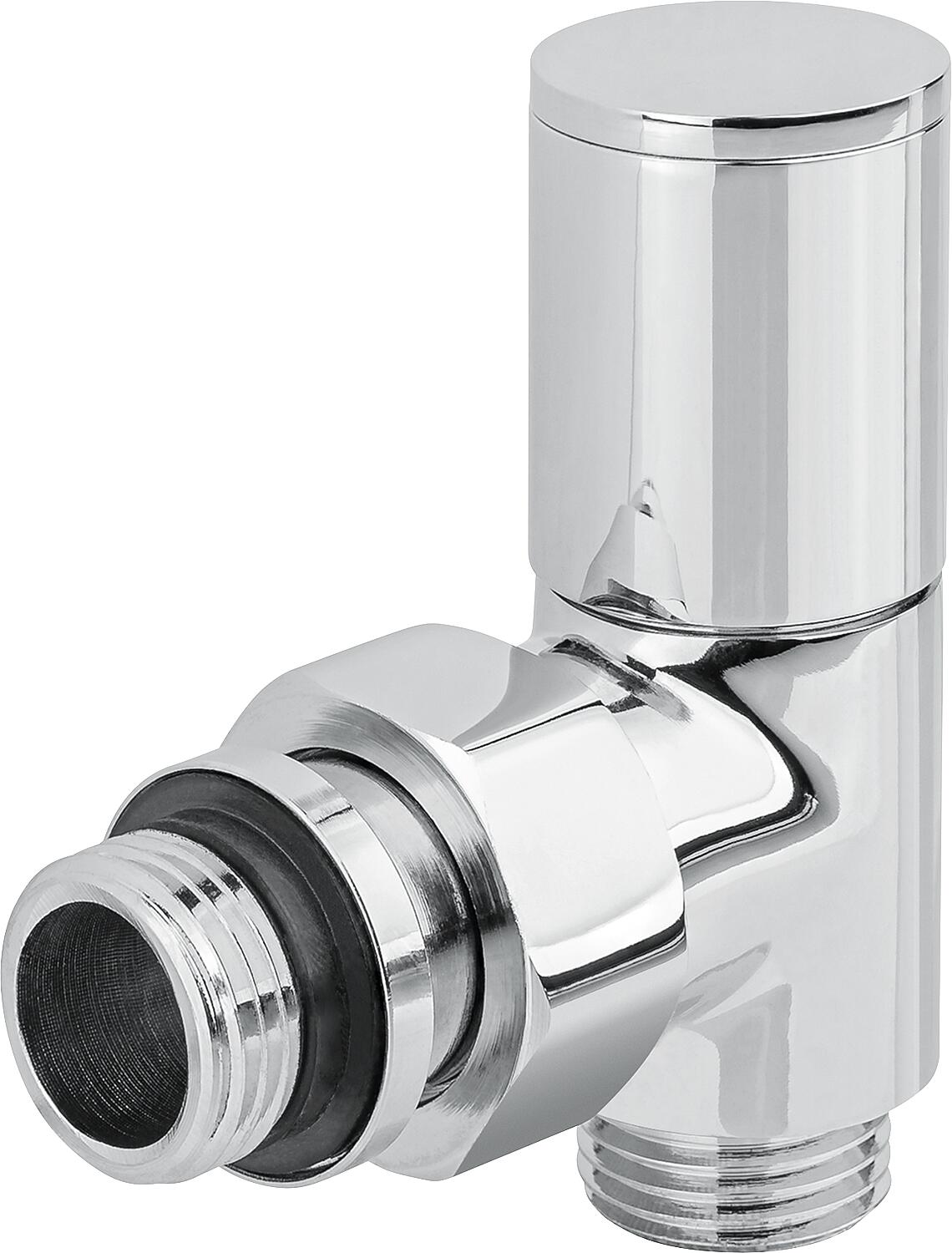 Control and shut-off valve 200TA, chrome-plated DN15 (1/2"), angle shape