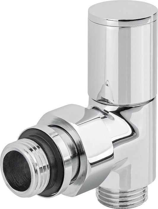 Regulier-und Absperrventil 200TA, verchromt DN15 (1/2"), Eckform