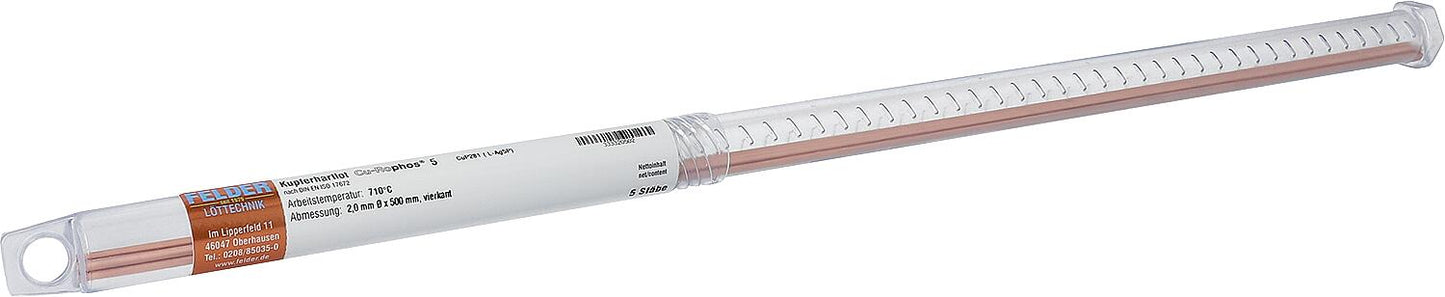 Alliage de brasage au cuivre « Cu-Rophos »