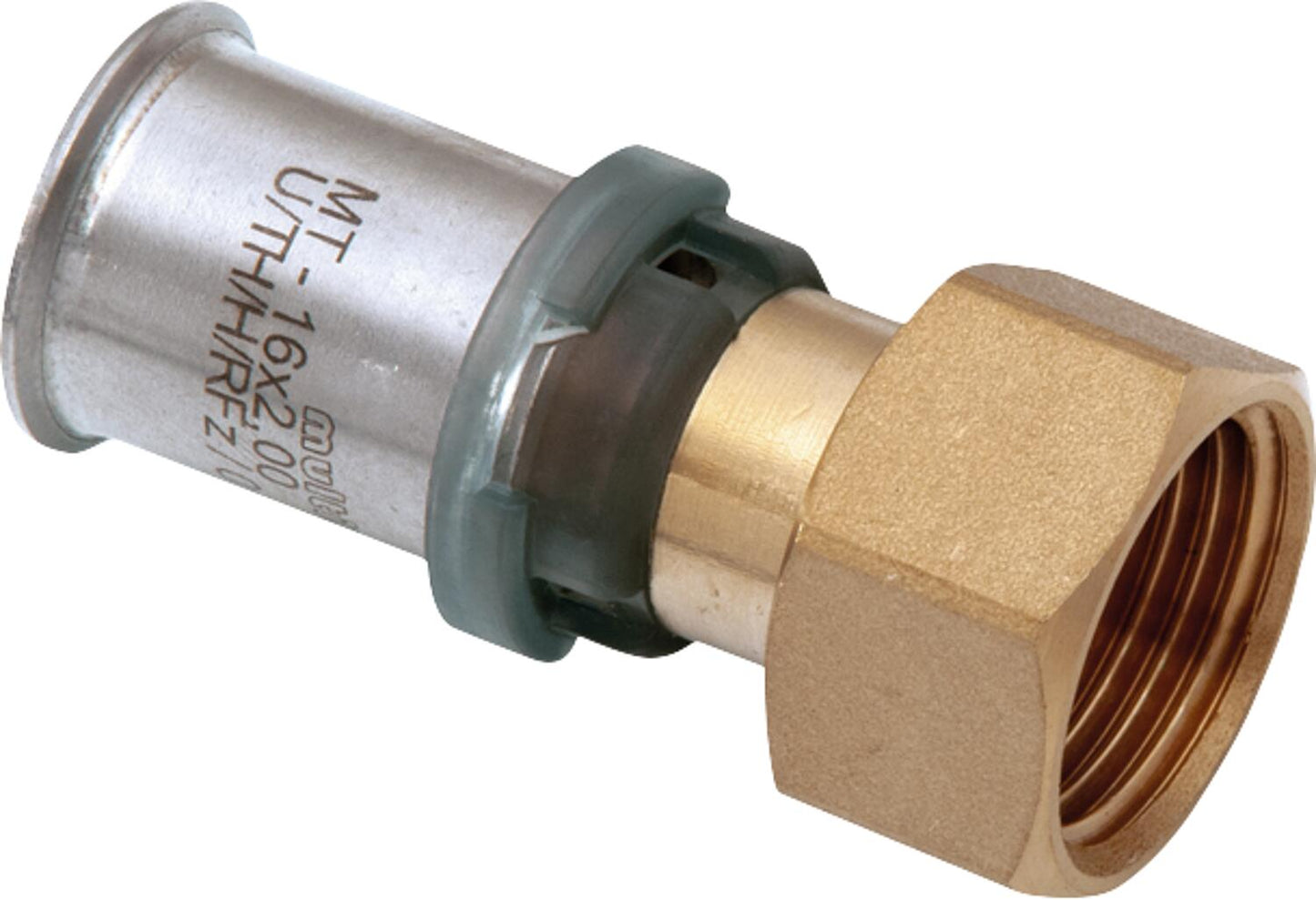 MULTITUBO Press fitting Ø32mm-DN25 (1") IG, untinned