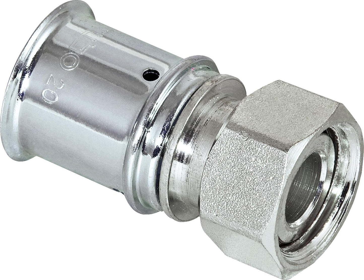 MULTITUBO Press fitting Ø32mm-DN25 (1") IG, untinned