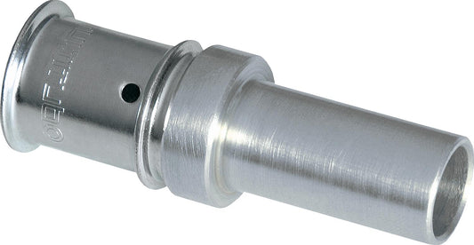 MULTITUBO Press-fit adapter to CU Ø16x2.0-Cu 10mm, tinned