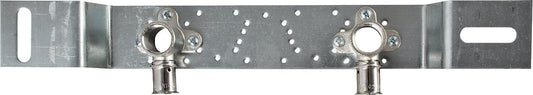 MULTITUBO mounting rail set, curved, Ø16mm-DN15 (1/2") IG 150 mm