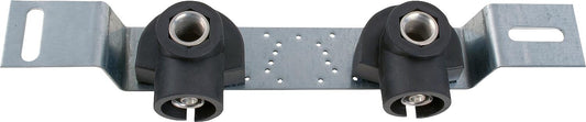 MULTITUBO curved mounting rail set Ø16mm-DN15 (1/2") IG 150mm, incl. sound insulation