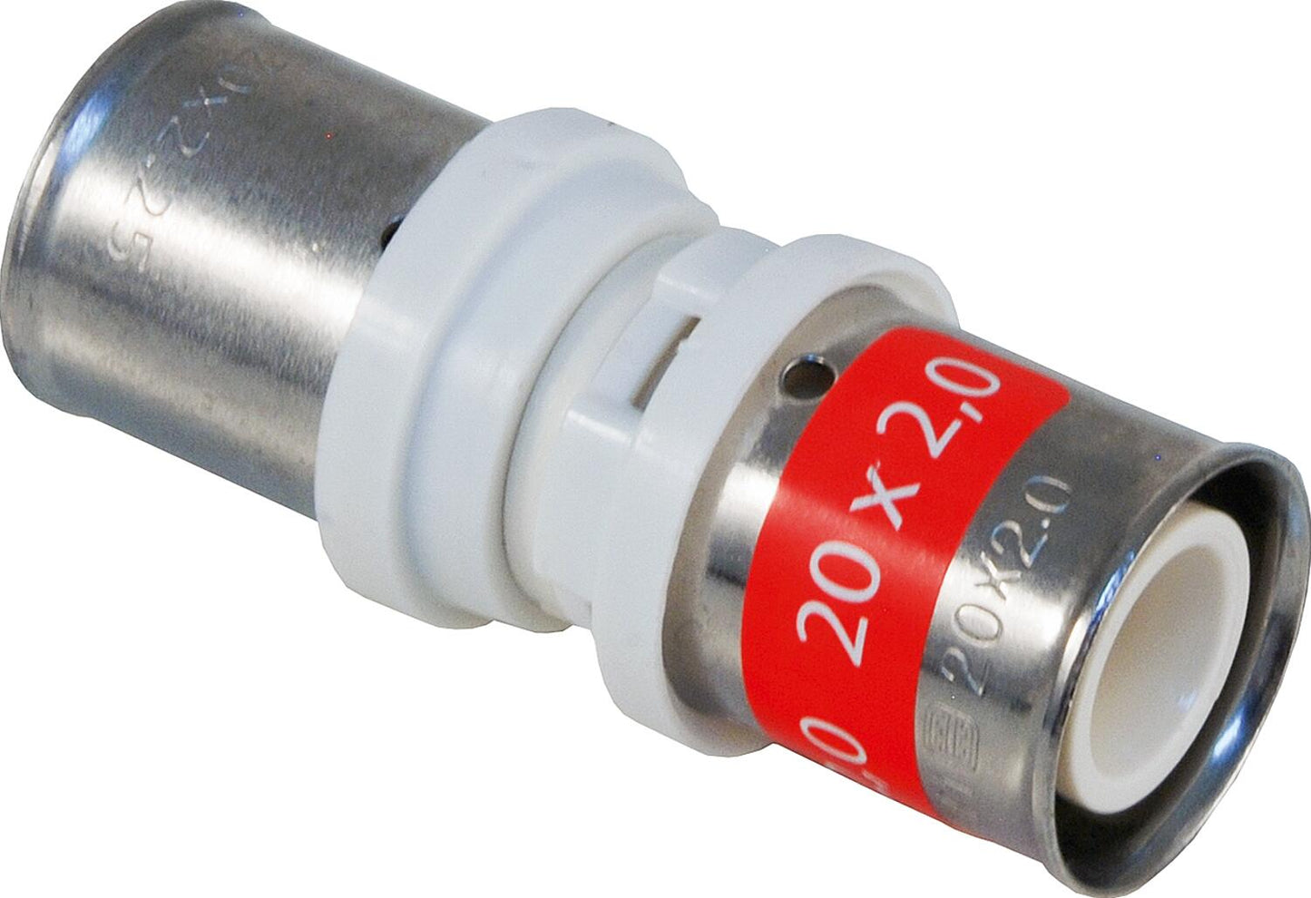 MULTITUBO Press coupling on TH Ø20x2.25-Ø20x2.0mm