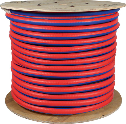AQA+ Flexible stainless steel corrugated pipe DN15 (1/2") on wooden spool, 75m length