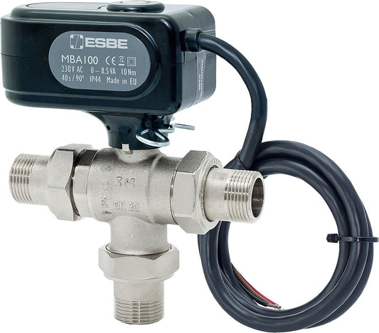 Elektrokugelhahn ESBE, Typ MBA 132, 3-Wege AG