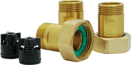 Jeu de vis KTD 312, filetage femelle DN25 (1") x filetage mâle DN20 (3/4")