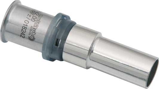 MULTITUBO Press-fit adapter to CU Ø16x2.0-Cu 10mm, tinned