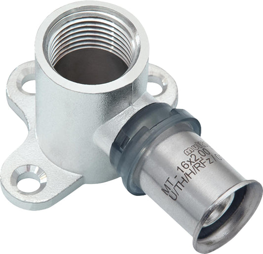 MULTITUBO Press-Wandwinkel mit IG, verzinnt