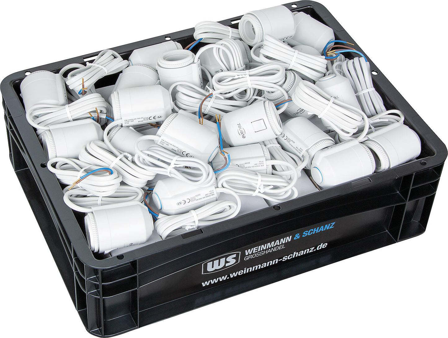 Vorteilspaket Stellantrieb, 230V M30x1,5, 40-teilig, +WS Box gratis!