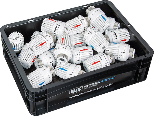 Value pack: Evenes thermostat head, standard M30x1.5, 20-piece set, + WS box included free!