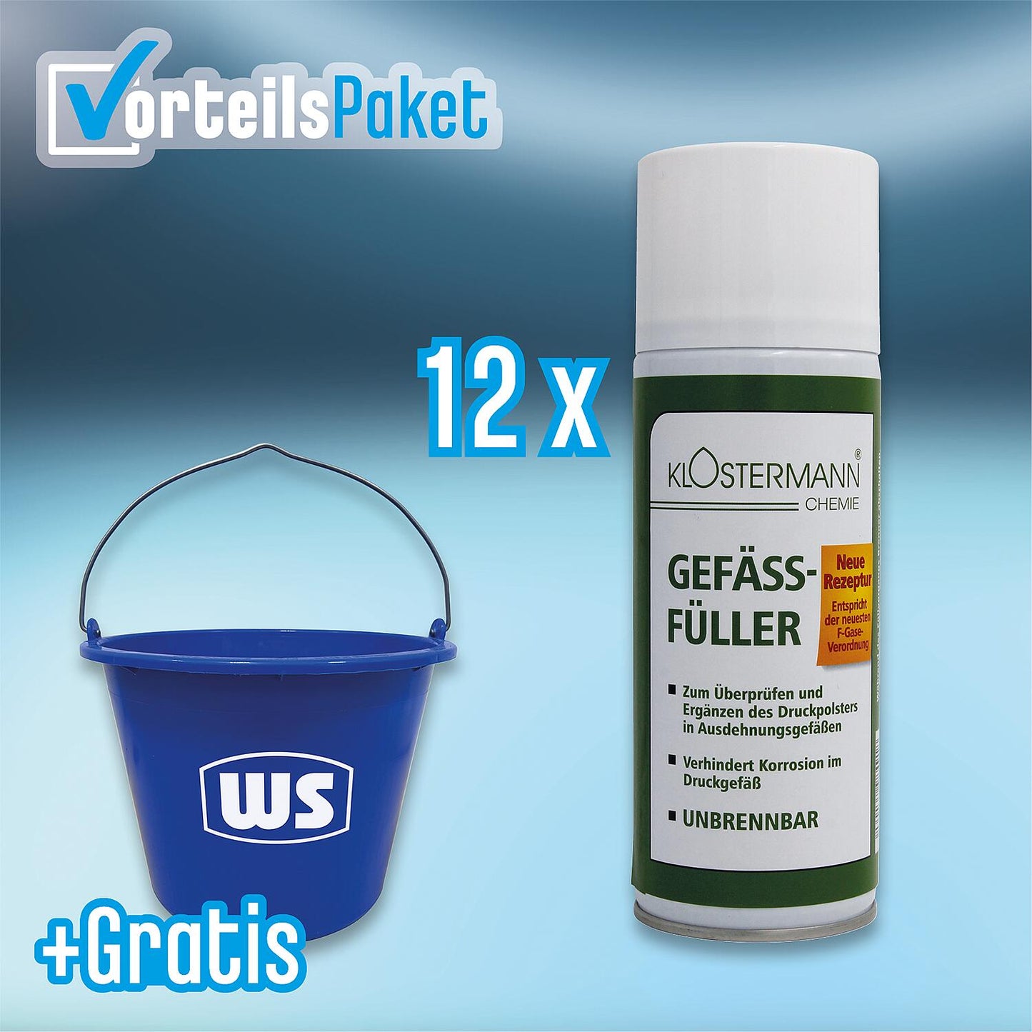 Advantage set WS container filler (R 1234ze)