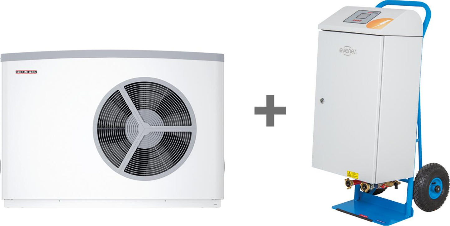 Pack Avantage : Pompe à chaleur WPL 25 + Unité de chauffage électrique mobile EWM21/2.0