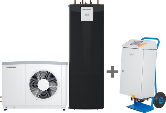 Advantage package: Heat pump WPL 17 ACS classic + Mobile electric heating unit EWM21/2.0