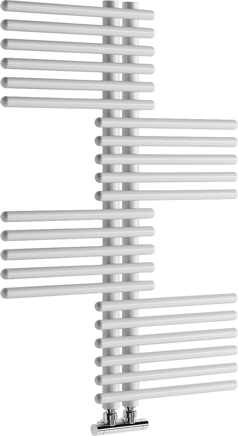 Radiateur sèche-serviettes Verona, 1750 x 800 mm, coloris blanc RAL 9016