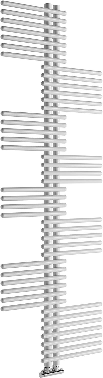 Radiateur sèche-serviettes Verona, 1750 x 800 mm, coloris blanc RAL 9016