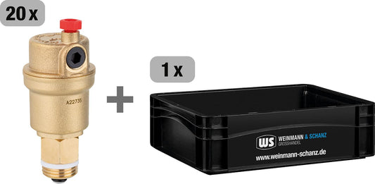 Vorteilspaket 20x Schnellentlüfter Evenes Mini inkl WS Box