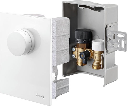 Unibox T-RTL-Raum-und Rücklauftemperaturreglung, weiss