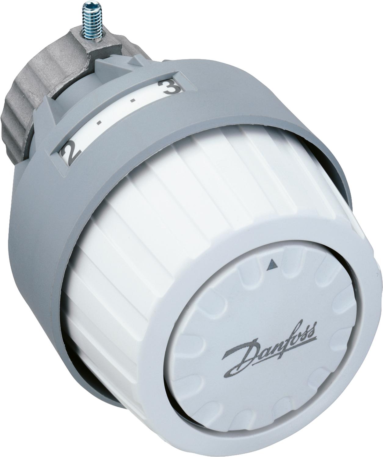 Danfoss RA 2920 thermostatic head, color RAL 9016 white, government model