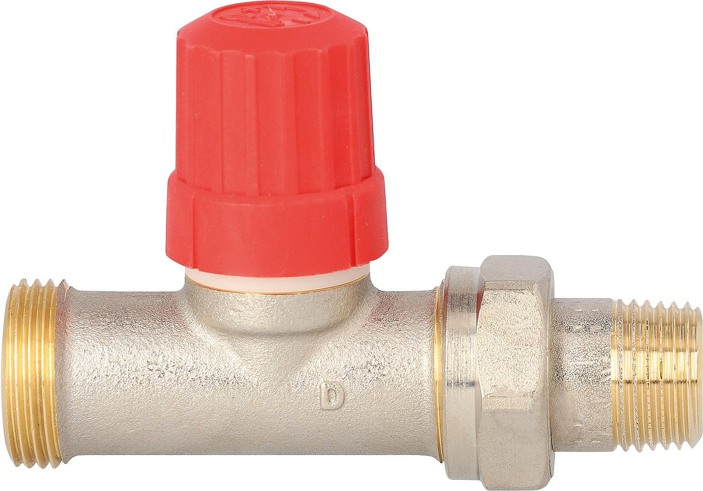 Thermostatventil Danfoss RA-N15, Durchgang, DN15 (1/2")xDN20 (3/4") Eurokonus