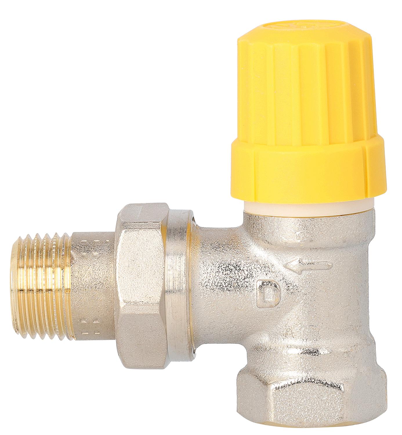 Thermostatic valve Danfoss RA-UN10, corner shape, DN10 (3/8")