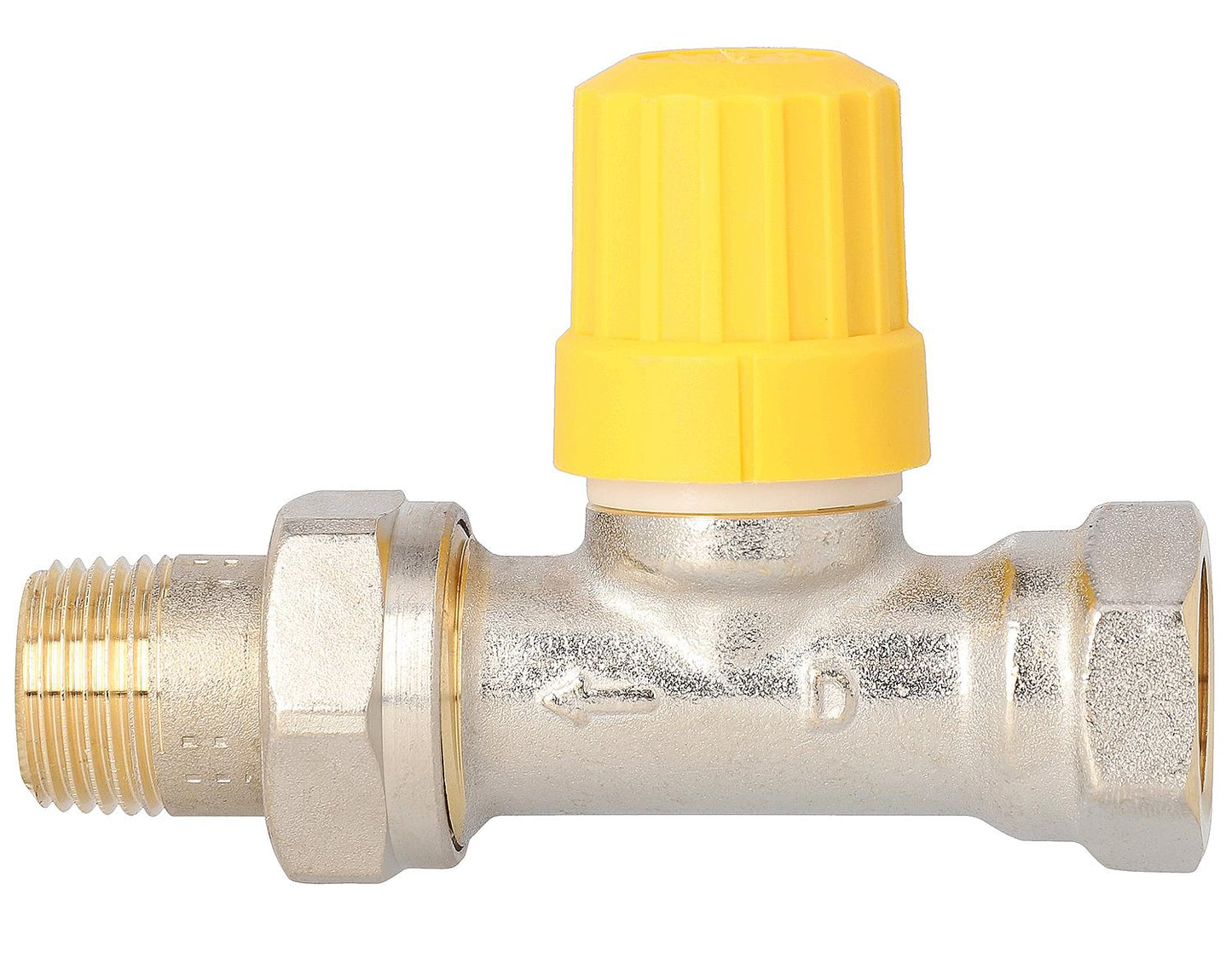 Danfoss RA-UN10 thermostatic valve, straight-through, DN10 (3/8")