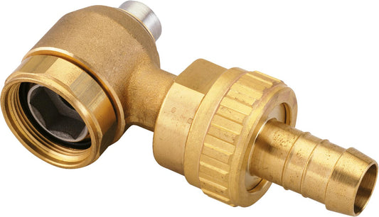 Füll- und Entlerrungsarmatur Danfoss DN20 (3/4") mit Schlauchtülle