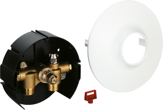 Einzelnraumregelung Danfoss FHV-A20, Abdeckung rund, Farbe weiss