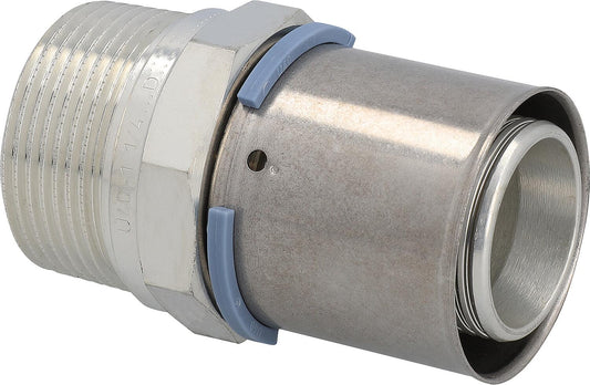 Uponor S-Press transition nipple Ø40mm-DN32 (1 1/4") male thread