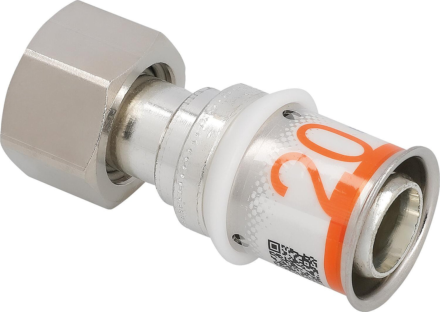 Raccord de transition Uponor S-Press PLUS Ø16 mm - DN15 (1/2") filetage femelle