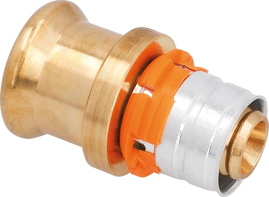 Uponor S-Press coupling on stainless steel/CU M Ø16mm-Ø15CU-SST