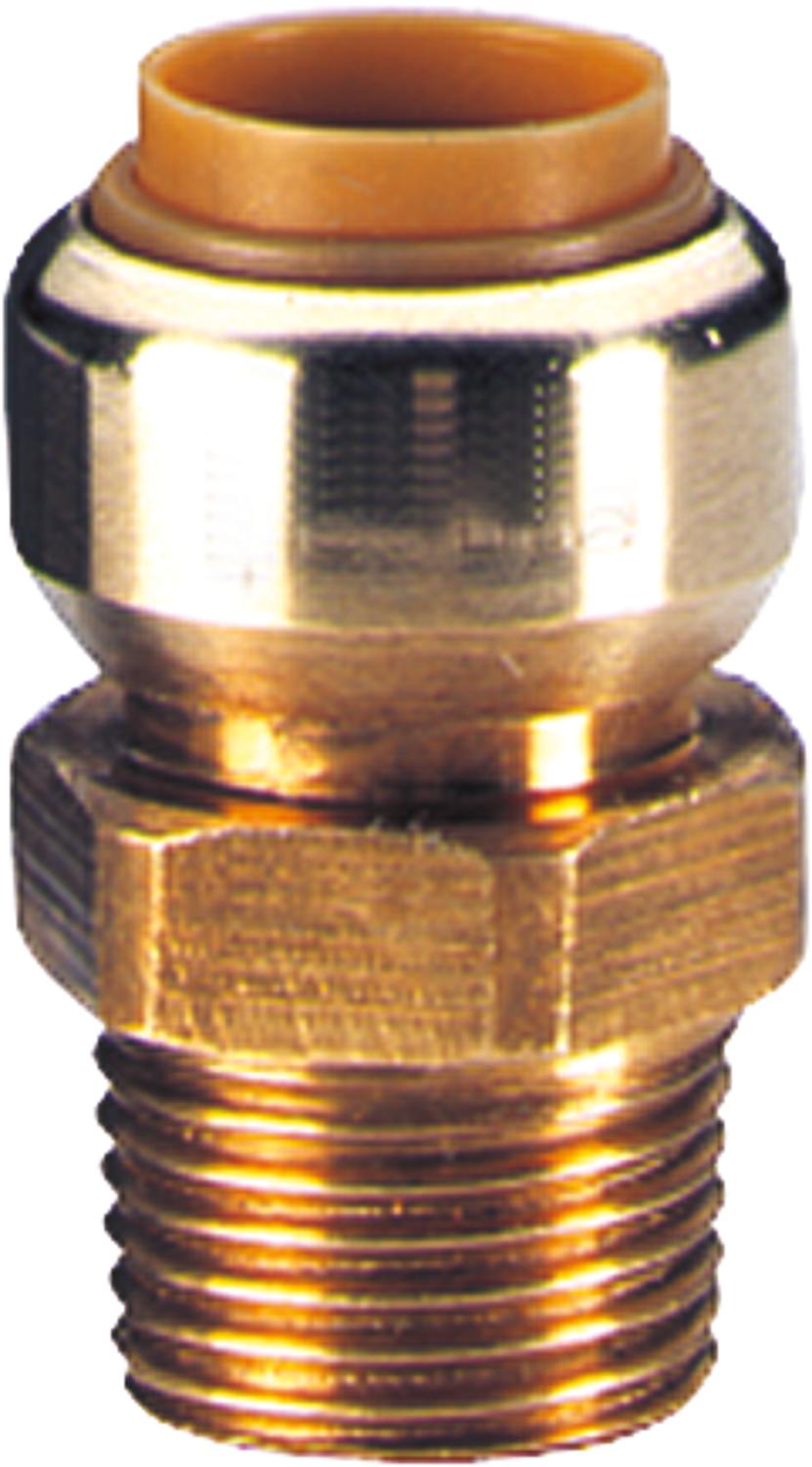 Push-fit transition nipple i/a 15x3/8" type T243g