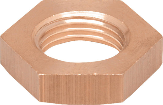 Red brass threaded fitting locknut type 3310, 1/4"
