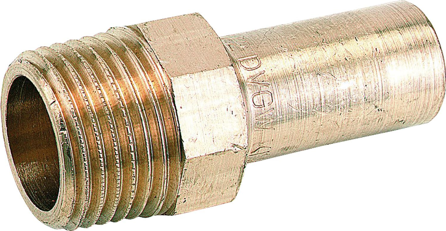 Gunmetal press fitting insert nipple 12x1/2" AG P 4280 G