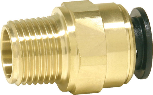 Screw-in connector brass 15 mm x R DN15(1/2") (I/AG)
