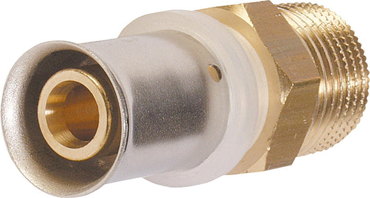 Press fitting for MSVR TH contour transition with male thread 26x3mm - 1/2''