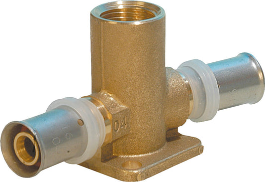 Press fitting for MSVR TH contour wall angle for series connections 16x2 - 1/2''IG - 16x2