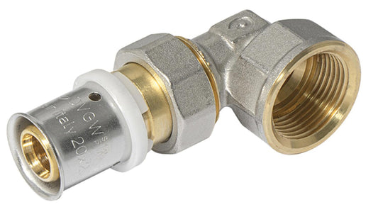 Press fitting for MSVR TH contour angle fitting with IG 16x2 - 1/2''