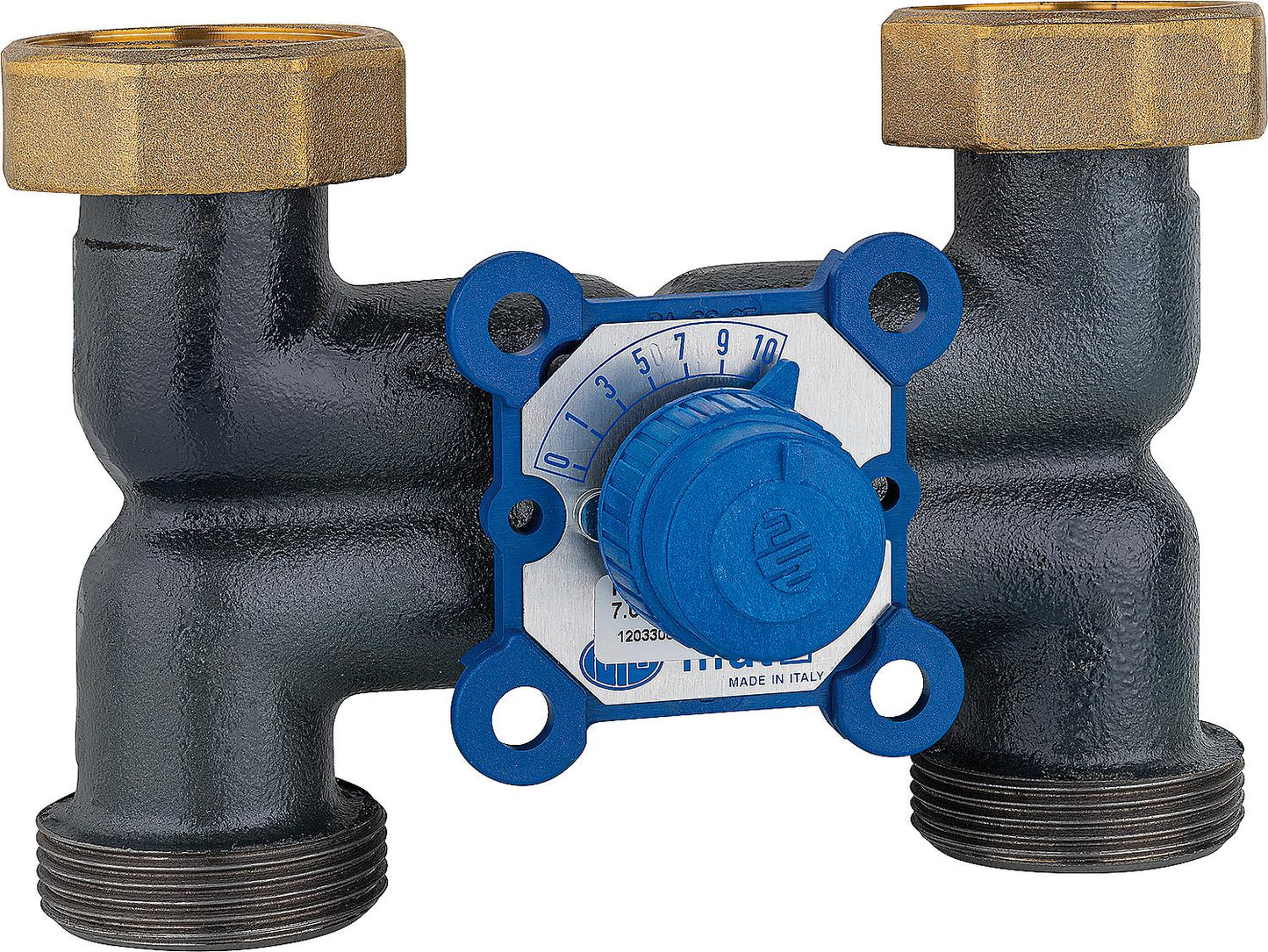 Vierwegemischer Grauguss VMX-H 125, G 1 1/2 '' 2 x Flansch KVS 6,3