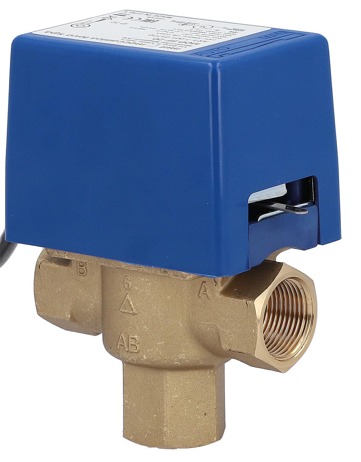 Vanne de zone 3 voies SF DN 25, KVS 12,6 24 V