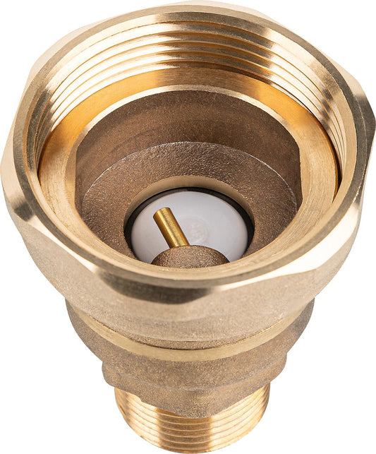 Schwerkraftbremse mit Überwurfmutter