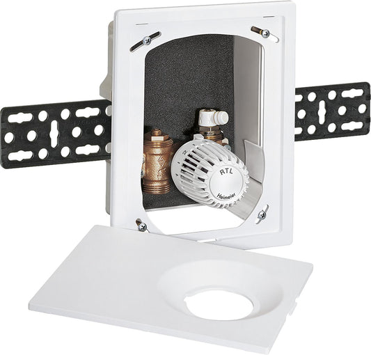 Multibox RTL cover and thermostat head white