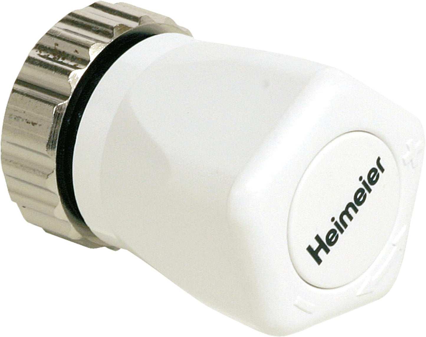 Manual adjustment cap for all Heimeier thermostatic valve bodies with knurled nut (white)
