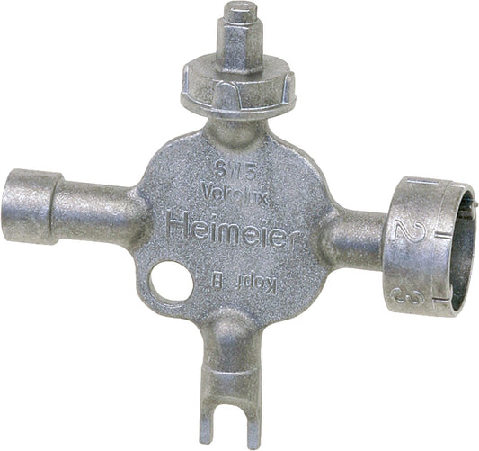 Universal key for Heimeier valves