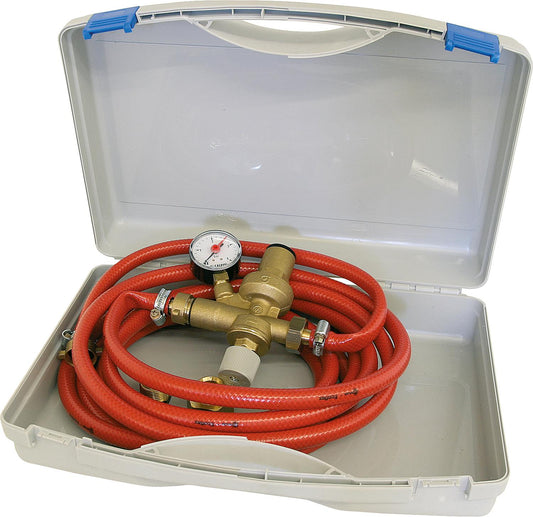 Füllkoffer für Heizungsanlagen inkl. 5m Schlauch