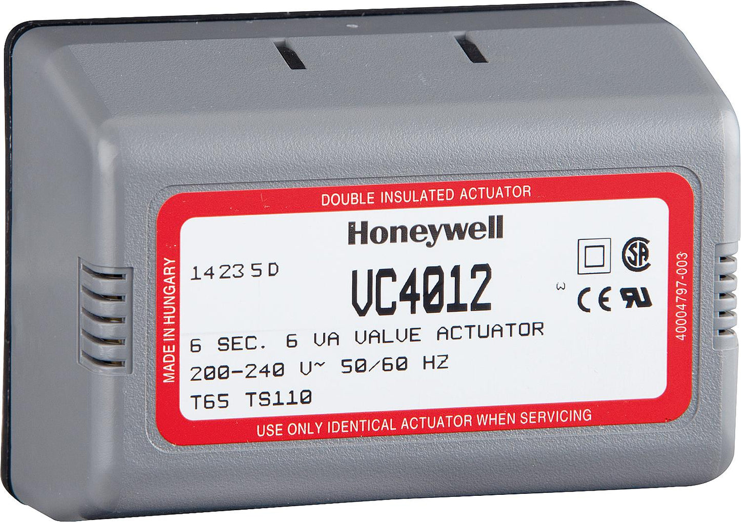 VC4012ZZ00E Actuator 3-way valve 230 V/50 Hz, Ref. 071051183 (Molex connector)